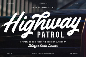 Highway Patrol - Font Duo