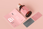 250+ Cosmetic Branding Mockup Bundle, a Cups & Container Mockup by pmvch (Thumbnail 68 of 273)