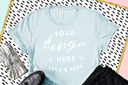 Bella Canvas 3001 Graphic Mockups, a Shirt Mockup by lock and page (Thumbnail 35 of 65)