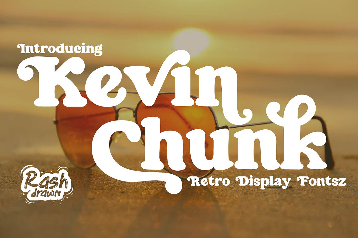 KevinCunk, a Font by Rashdrawn (Photo 1 of 9)