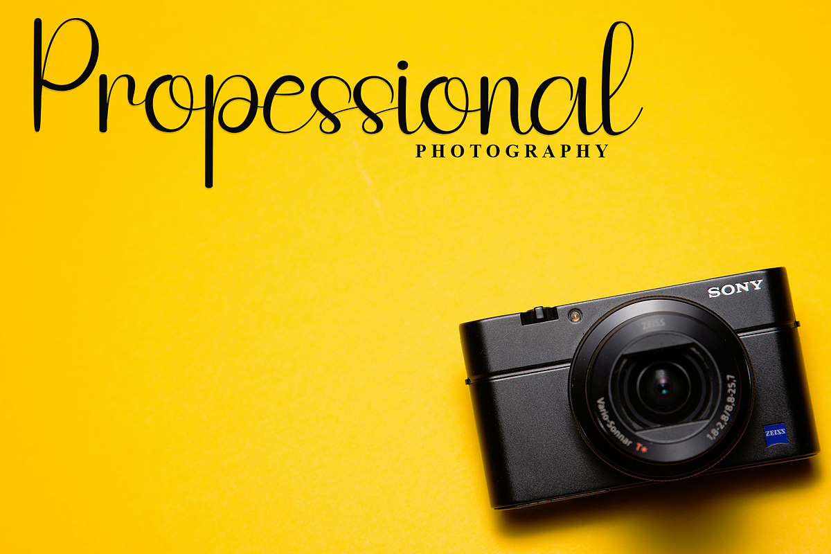 Photography, a Handwritten Font by FreshTypeINK (Photo 6 of 7)