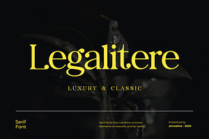 Legalitere Serif Font