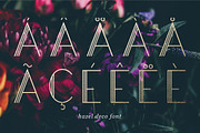 Hazel Deco Font, a Font by Leslie Ray (Thumbnail 5 of 7)