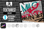 Procreate Brushes & Textures Bundle, a Brush Add-On by jorgetiradoart (Thumbnail 4 of 5)