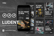 Ludent - Instagram Templates, a Social Media Template by Rakyu (Thumbnail 1 of 4)