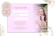 Gift Certificate Photo Card GC039, a Card Template by The Dutch Lady Designs (Thumbnail 4 of 5)