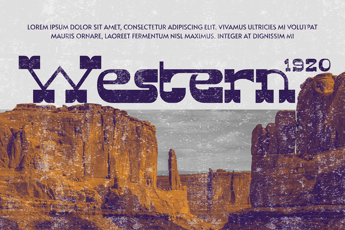 Different Constants - Retro Font, a Serif Font by 177Studio (Photo 6 of 8)