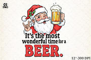 Funny Santa Christmas Sublimation, an Illustration by Libby Wishes (Thumbnail 1 of 5)