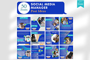Social Media Manager -Canva Posts, a Social Media Template by Viral Content Design (Thumbnail 10 of 17)