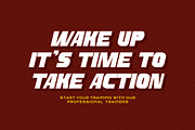 Jump Higher - Sport Display Font, a Sans Serif Font by Imoodev (Thumbnail 5 of 9)