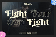 Albarco Bold Serif Font, a Serif Font by Mbonster Design Studio (Thumbnail 11 of 12)