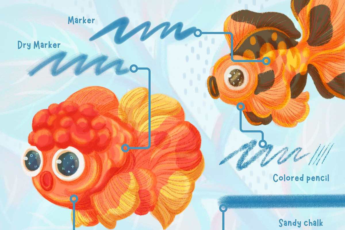 Whimsical iBox kawaii procreate brus, a Brush Add-On by ProcreateiBox (Photo 6 of 8)