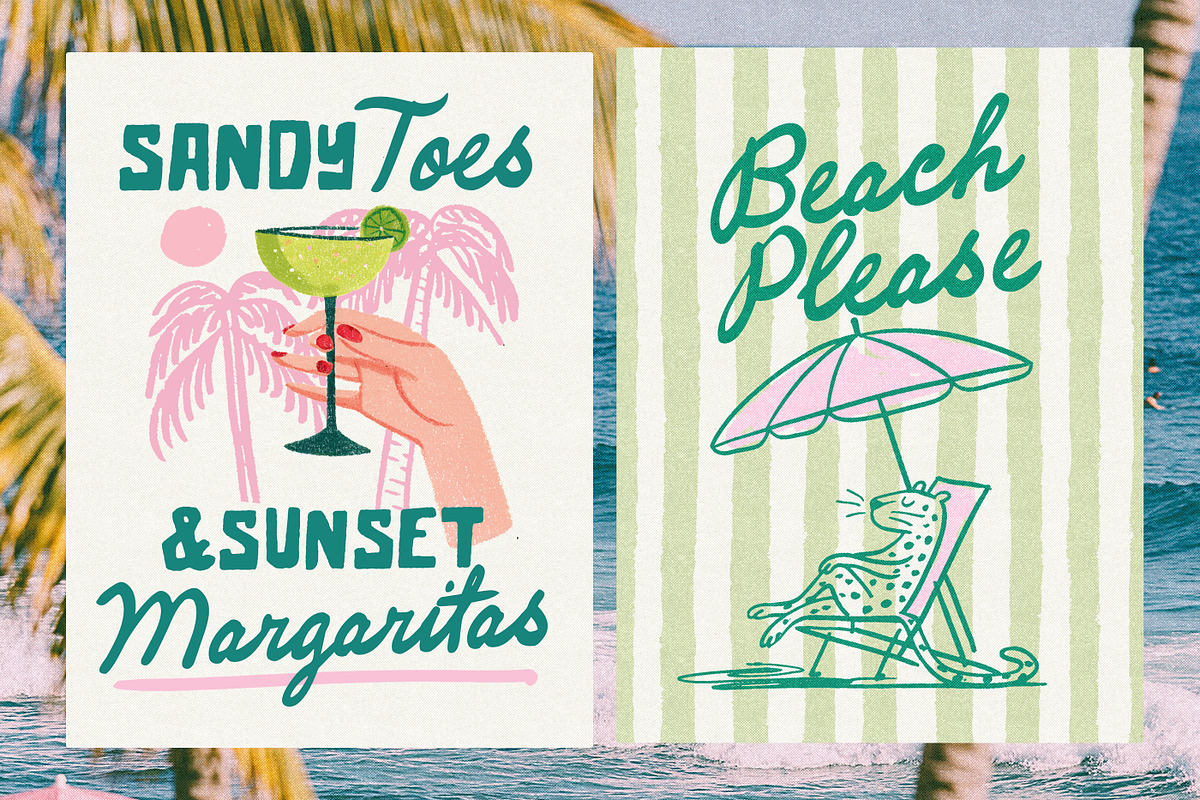 Coastal Cabana Island Style Font Duo, a Handwritten Font by Nicky Laatz (Photo 22 of 29)