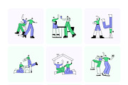 People & Places Illustration Bundle, a Person Illustration by Creative Stall (Thumbnail 17 of 22)