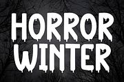 Horror Winter | Script Font, a Script Font by Scratchones (Thumbnail 1 of 8)
