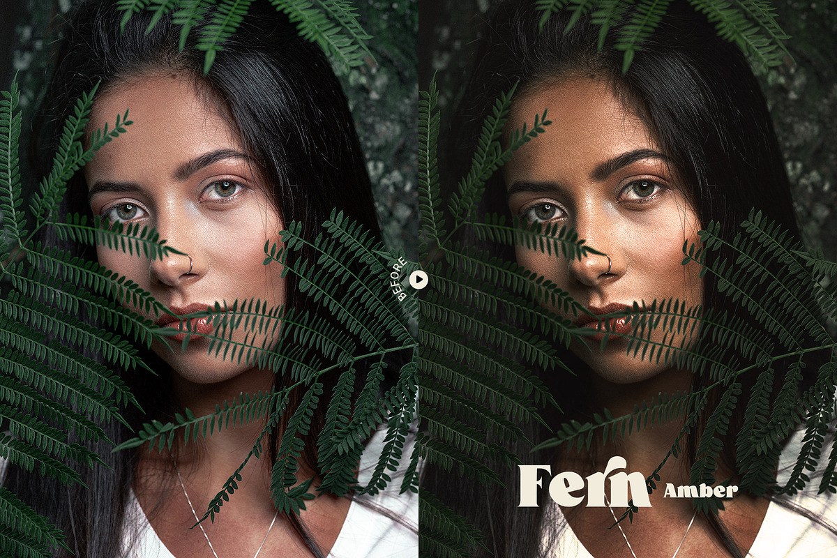 Fern Portrait Photoshop Action & LUT, an Action Add-On by Presetrain Co. (Photo 7 of 7)