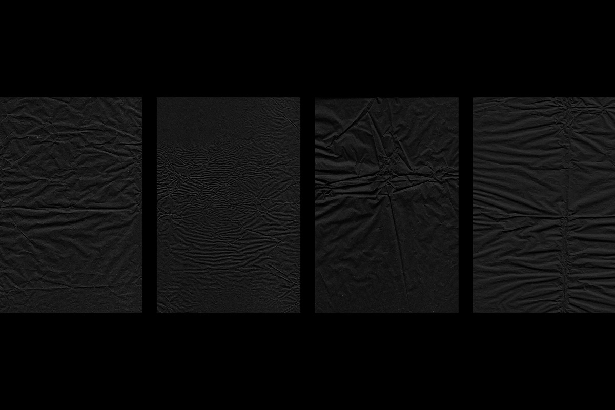Black Crumpled Paper Textures, a Texture Graphic by pixelbuddha.net (Photo 5 of 7)