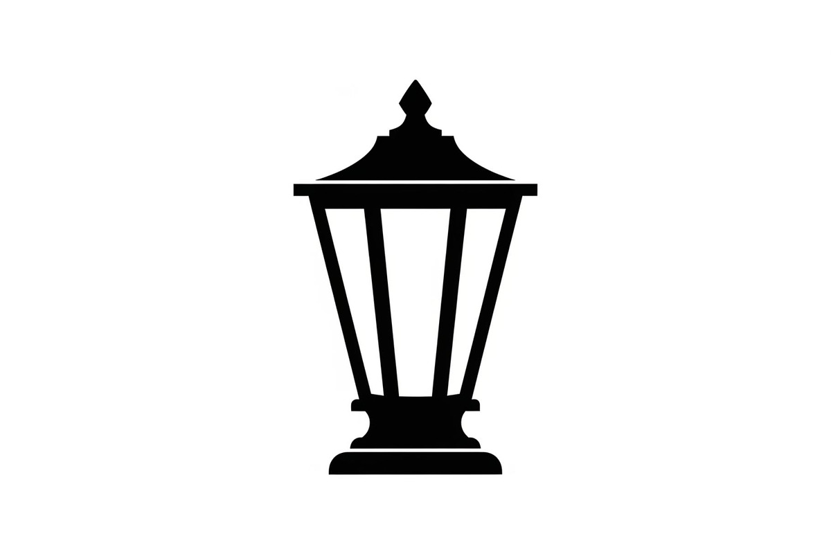 Vintage Street Lantern Silhouette Bu, an Illustration by hafijul (Photo 19 of 51)