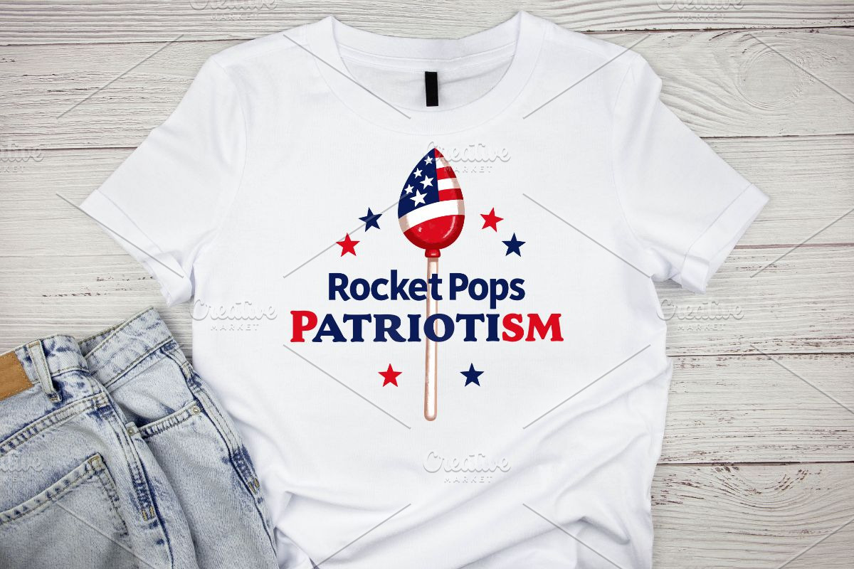 Rocket Pops & Patriotism SVG, an Illustration by Awieee1 (Photo 2 of 4)
