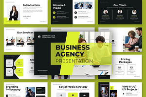 Business Agency Presentation, a Presentation Template by MightyDesign