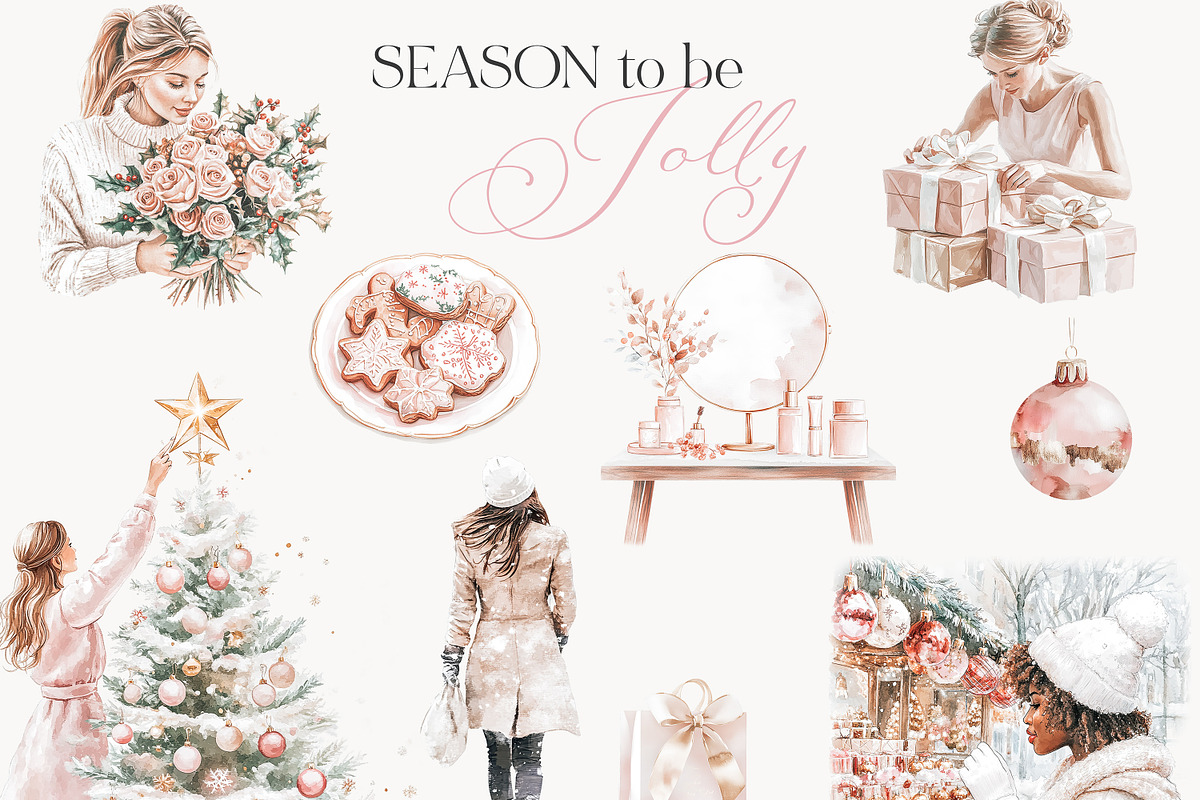 New! Winter Christmas Edition, a Seasonal Illustration by Isabelle Salem (Photo 106 of 227)