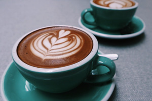Coffee (With Latte Art)