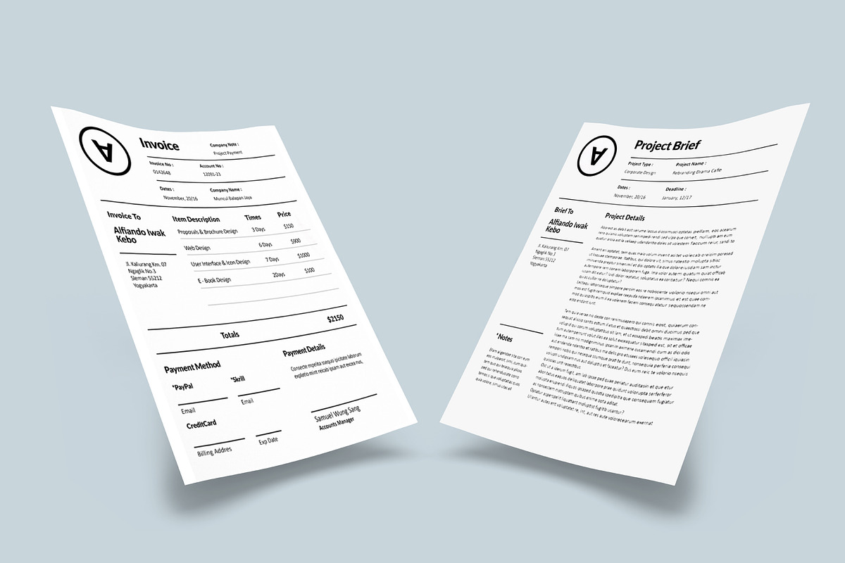 6 Floatings US Letter Mockups, an Object Graphic by Loudoun Design Co. (Photo 5 of 5)