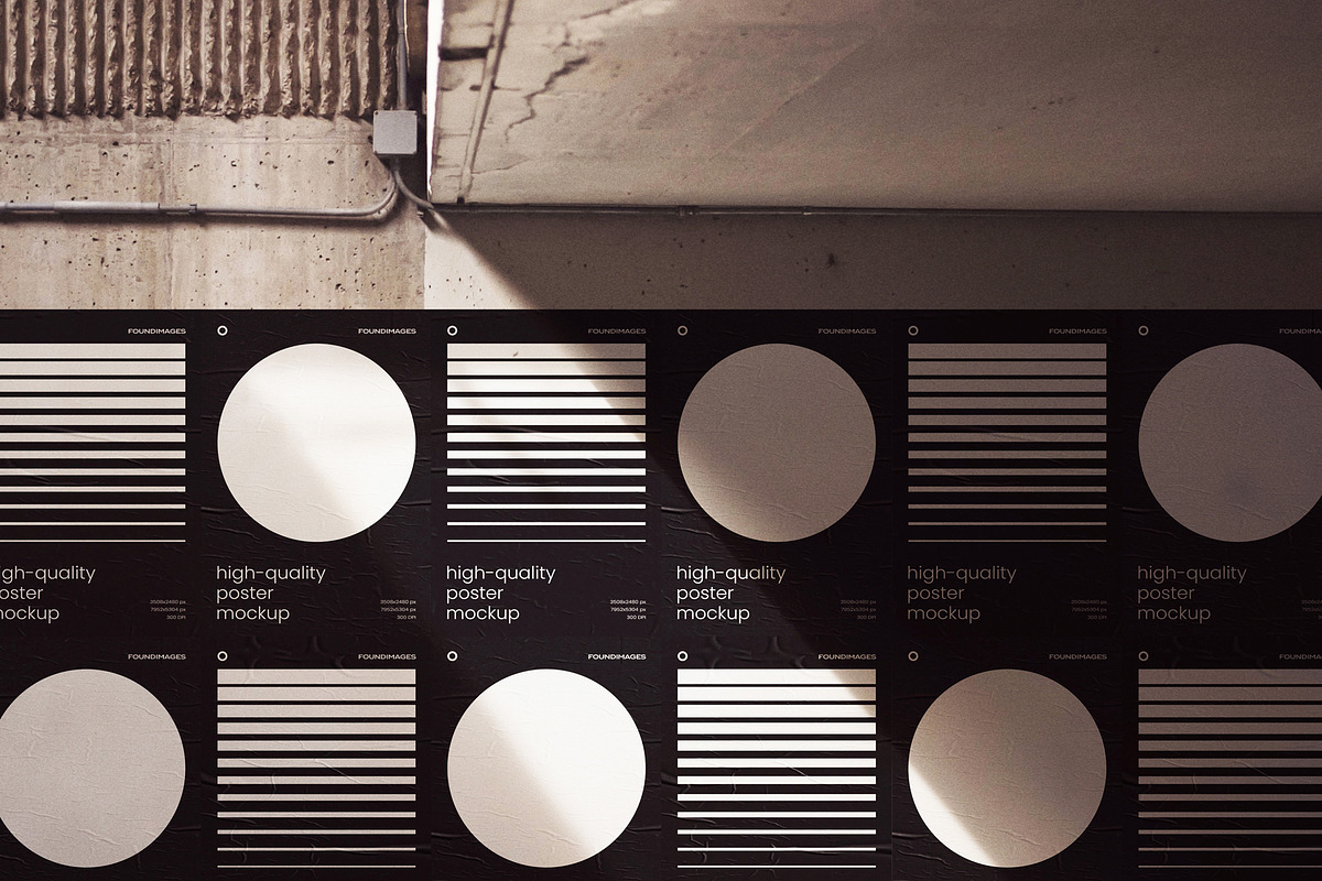 Urban Poster Mockup Template Bundle, an Advertising Mockup by FoundImages (Photo 7 of 52)