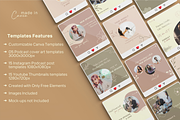 The Journey Podcast Template Bundle, a Social Media Template by Soul & Maeum Store (Thumbnail 4 of 6)