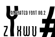 Animated Wavy Strong Sans Serif Font, a Sans Serif Font by ana & yvy (Thumbnail 7 of 12)
