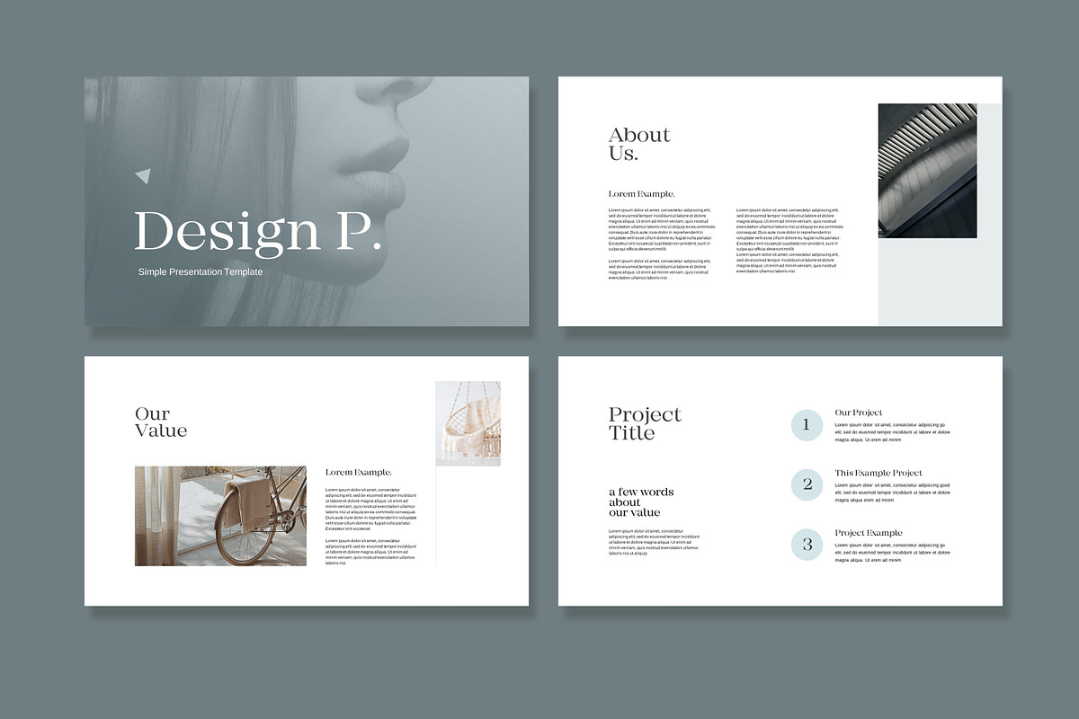 Design-P PowerPoint Template, a Presentation Template by GoldenPixelStudio