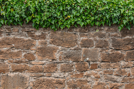 Old Stone Wall. Texture, Background.