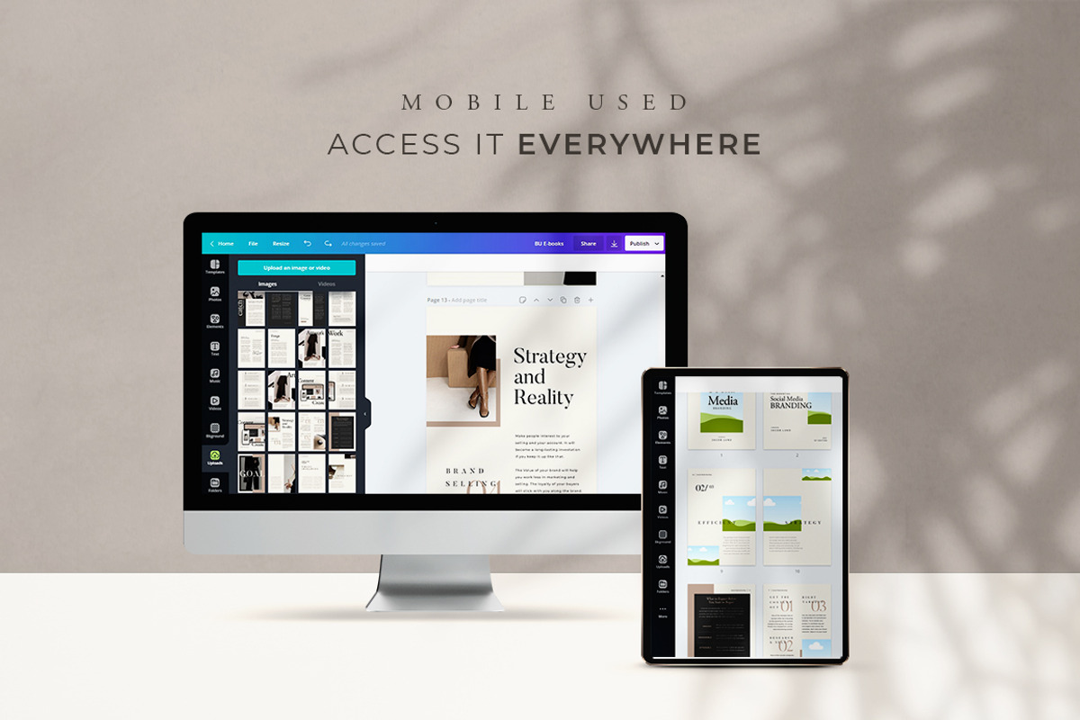 6 in 1 Bundle Coach Creator CANVA PS, a Magazine Template by Eviory (Photo 86 of 106)
