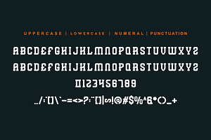 Slabanz - Slab Serif & Sport Font