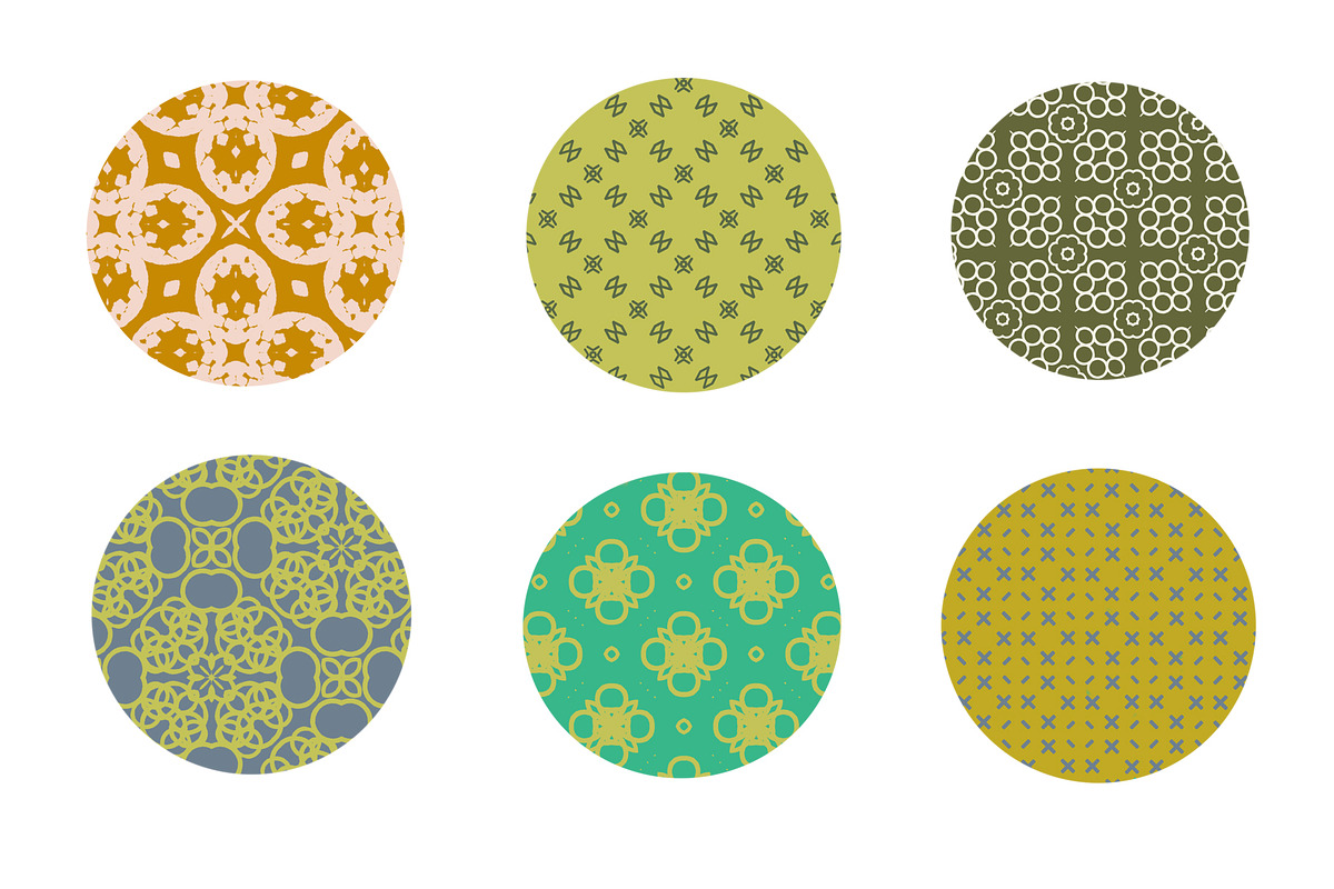 Procreate seamless pattern brushes 2 preview 3
