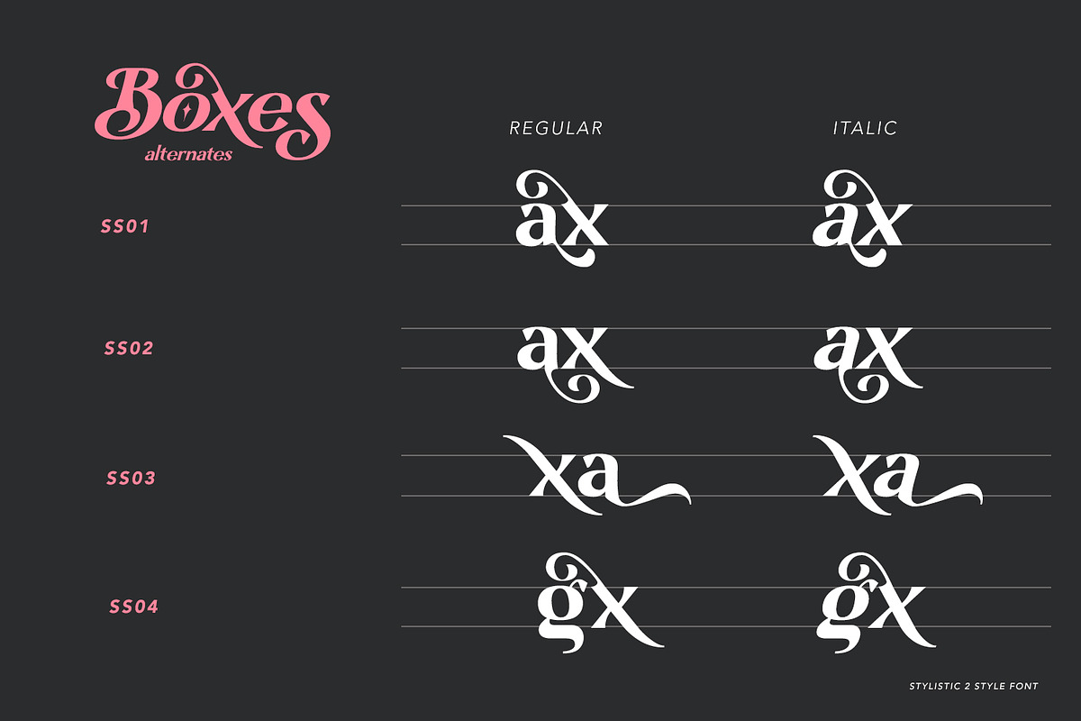 Boxes, a Serif Font by Naksatra (Photo 13 of 14)