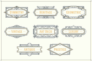 Art Deco Frames