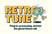 Retro Radio Characters, an Object Graphic by Graptail (Thumbnail 3 of 4)
