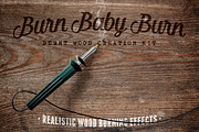 Burn Baby Burn Woodburning FX Kit, a Graphic by Design Panoply (Thumbnail 1 of 5)