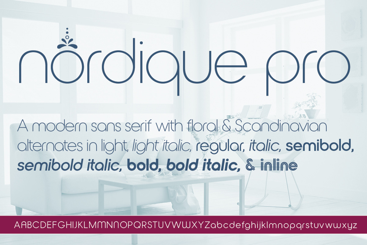 Nordique Pro Bold Italic, a Sans Serif Font by Leksen Design (Photo 4 of 4)