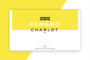 Renard Charlot Business Card, a Business Card Template by D | S Creative Design (Thumbnail 1 of 5)