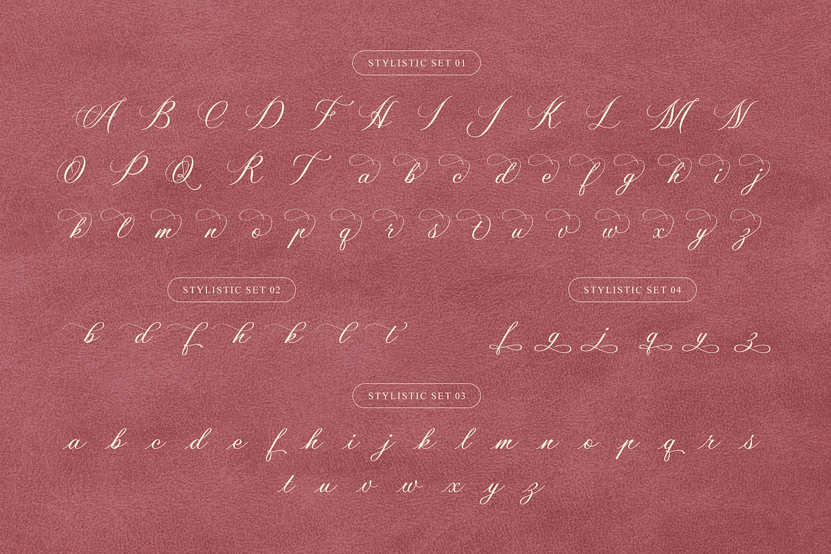 Quentine – Elegant Calligraphy Font, a Script Font by Krismagraph (Photo 10 of 10)