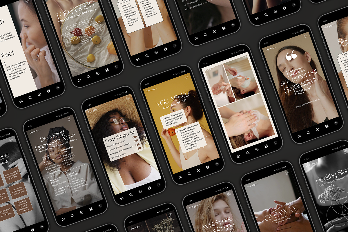 Skincare Esthetician Instagram Reels, a Social Media Template by Meraki Templates (Photo 5 of 8)