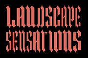 ED Hangerman - Blackletter Typeface, a Blackletter Font by Emyself Design (Thumbnail 3 of 10)