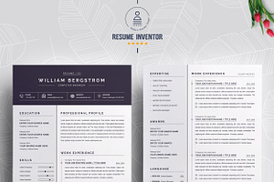 Resume Template Instant Download