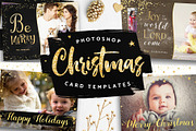 Christmas Card Photog Templates, a Card Template by Nifty Template Studio (Thumbnail 1 of 13)