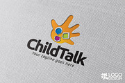 Child Talk, a Branding & Logo Template by KitCreativeStudio2 (Thumbnail 2 of 5)