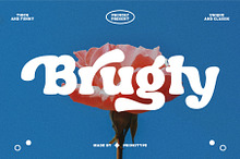 Brugty - Thick Display Fonts