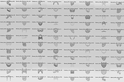 150 Beard & Mustache Procreate Stamp, a Brush Add-On by Selentaori Studio (Thumbnail 3 of 12)
