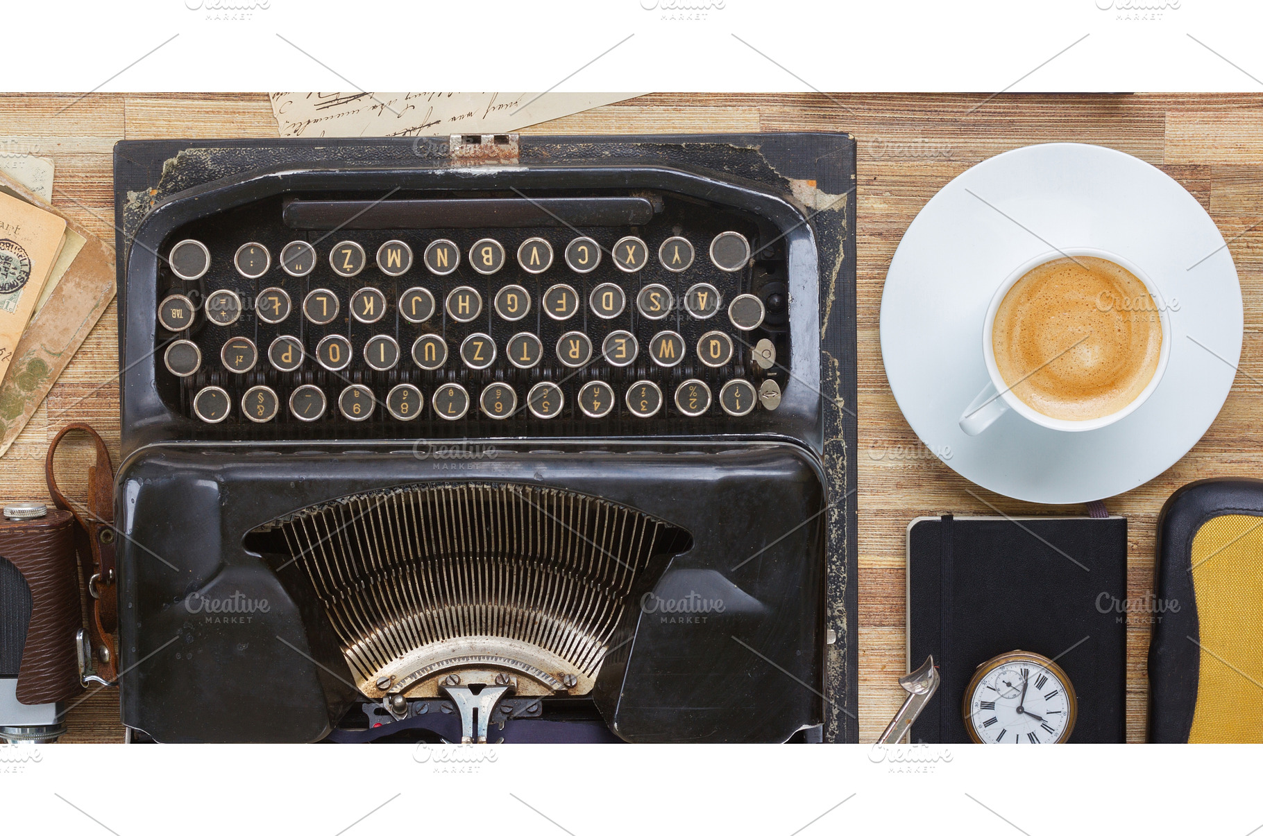 typewriter on table, an Arts & Entertainment Photo by Neirfy